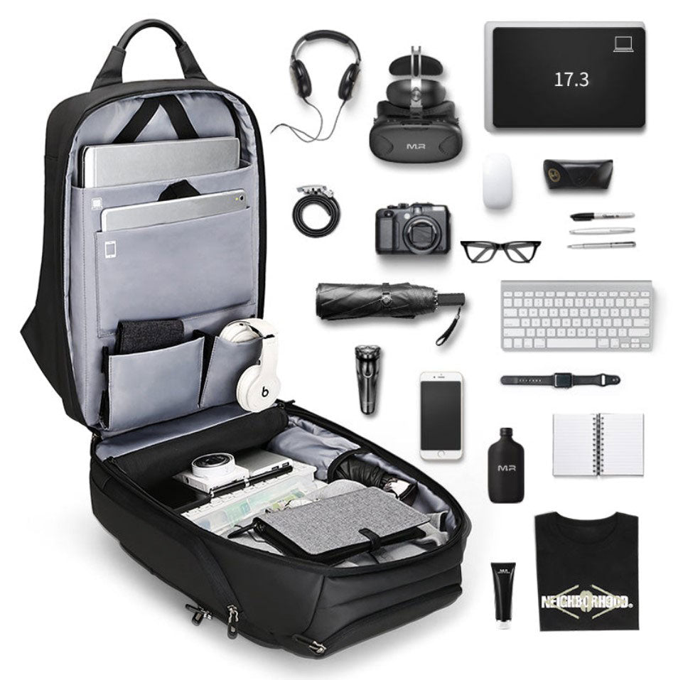 Mochila de Viagem Para Notebook de 15.6" e 17" Navar